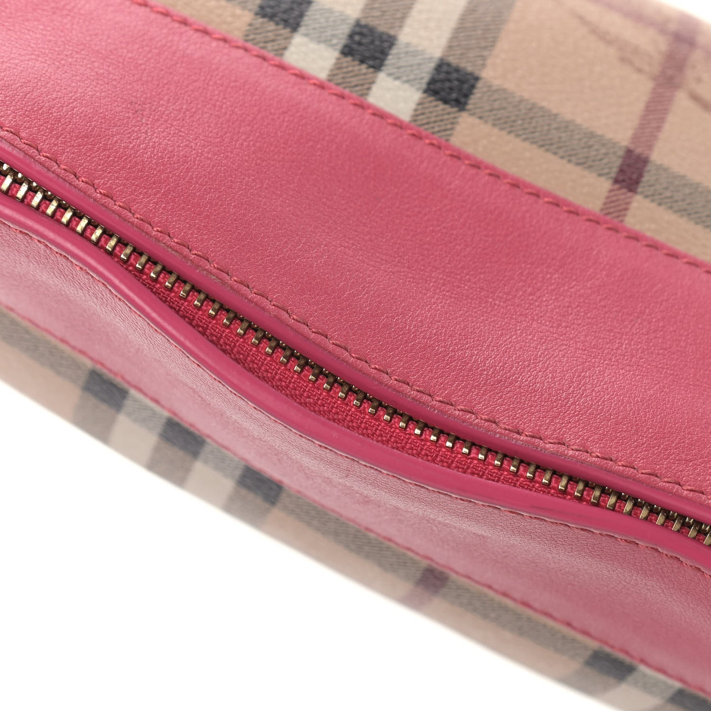 Haymarket Check Bow Tie Crossbody Bag Peony