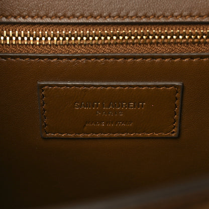 Saint Laurent Denim Carre Satchel Dusty Blue Dark Land 6 of 10