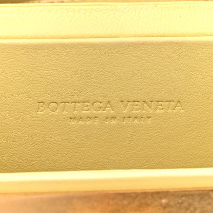 Bottega Veneta Calfskin Crocodile Embossed Daisey Box Clutch Yellow 6 of 12