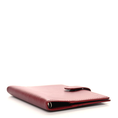 Louis Vuitton Epi Small Ring Agenda Cover Red 4 of 11