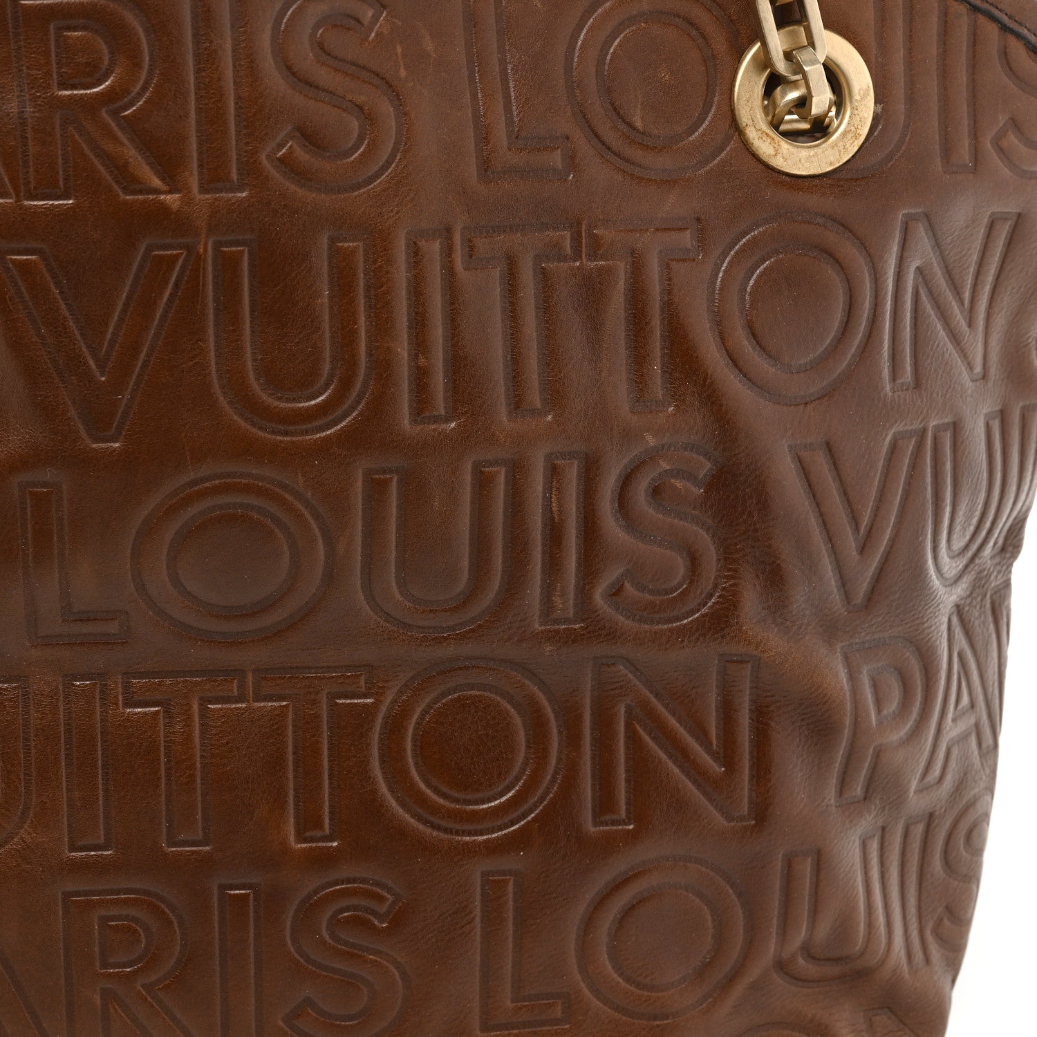 Louis Vuitton Monogram Paris Souple Wish Chocolate 15 of 17