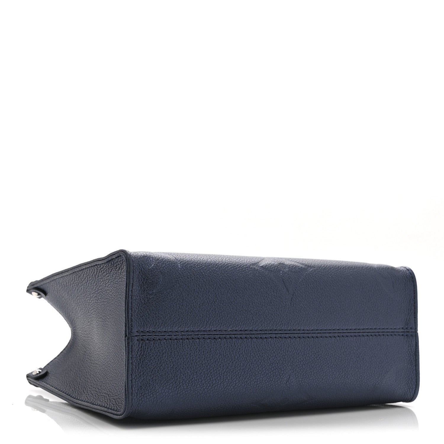 Louis Vuitton Metallic Empreinte Monogram Giant Onthego PM Navy Nacre 4 of 9