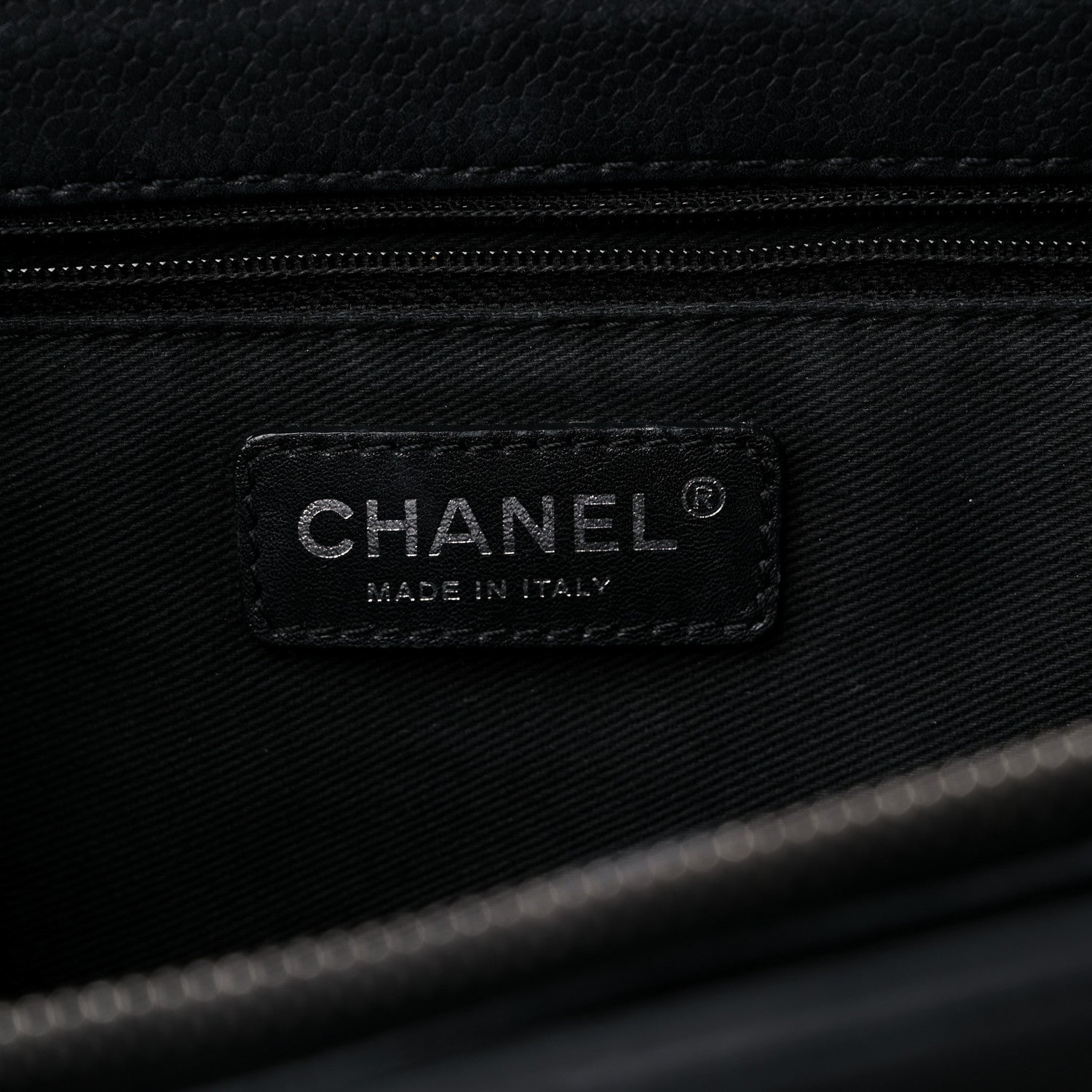 Chanel Caviar Quilted Grand Shopping Tote GST Black 6 of 24