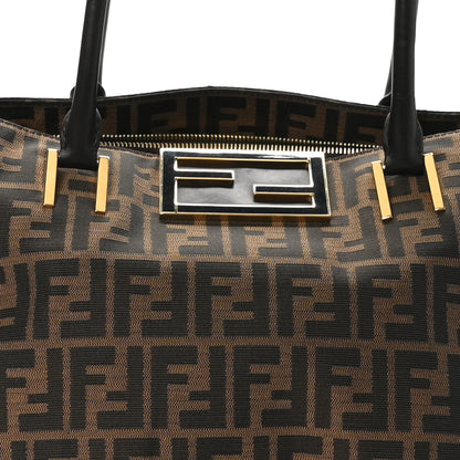Fendi Zucca Large Mia Tote Tobacco 8 of 10