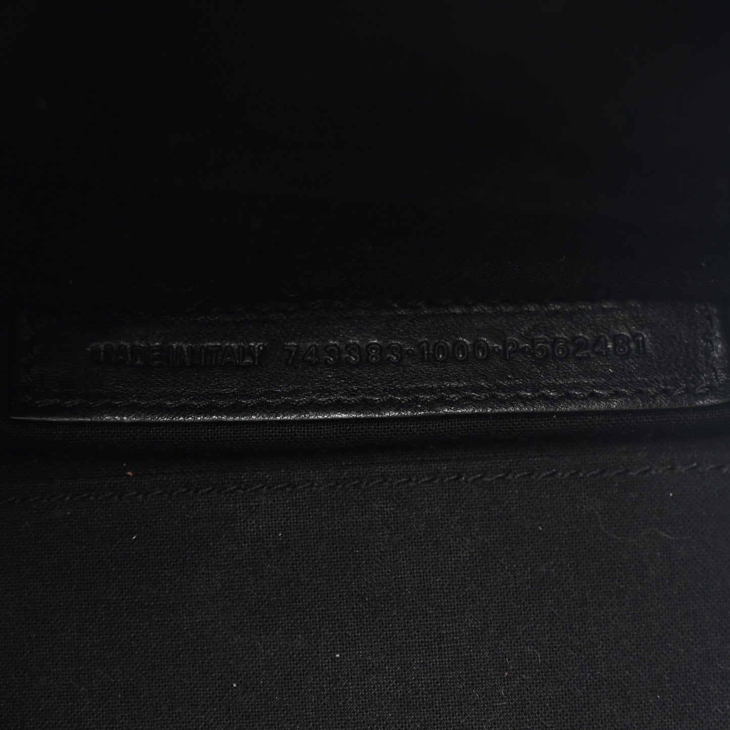 Agneau Arena Medium Le Cagole Duffle Crossbody Bag Black