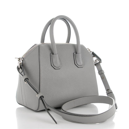 Givenchy Sugar Goatskin Mini Antigona Grey 3 of 7