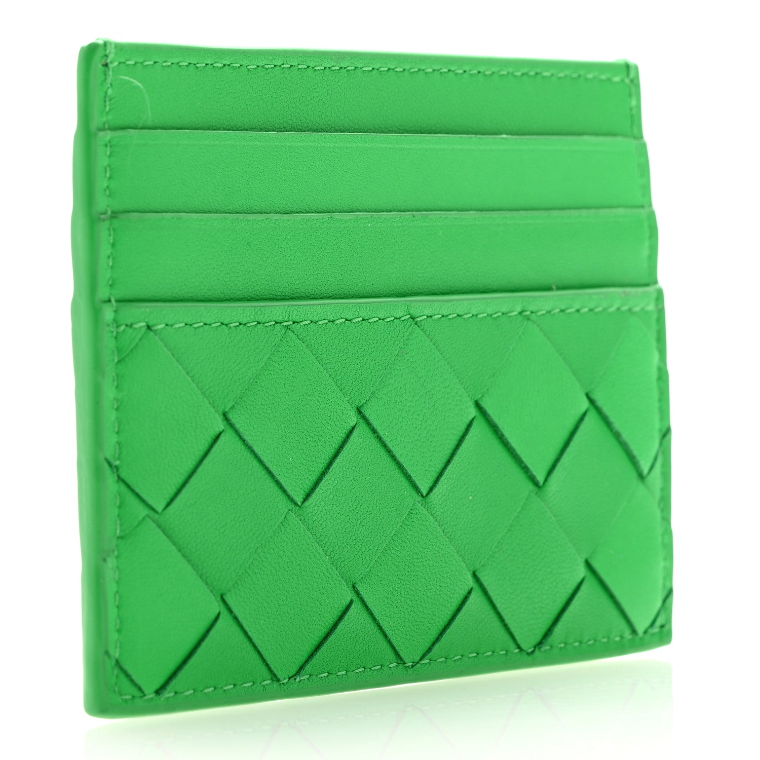 Bottega Veneta Nappa Intrecciato Card Holder Parakeet 3 of 7