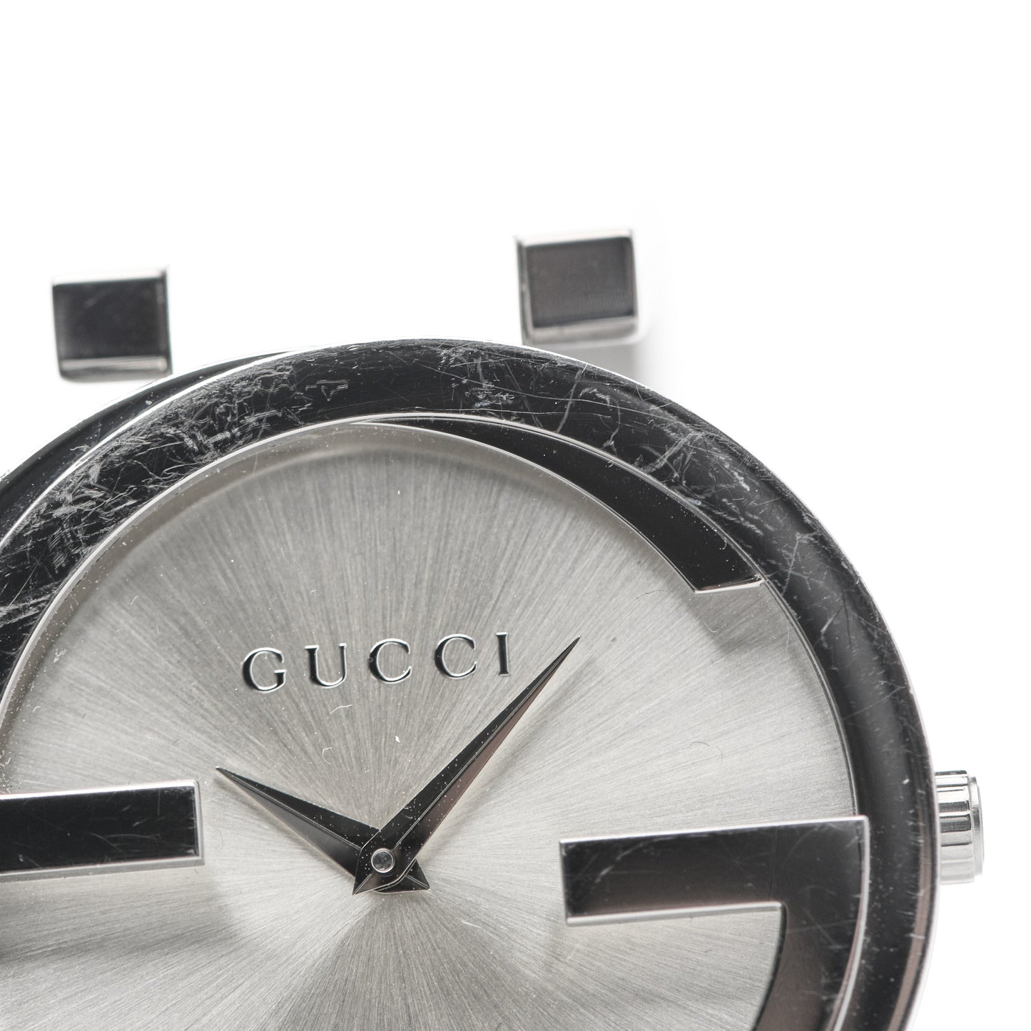 Stainless Steel 37mm Interlocking G Quartz Watch