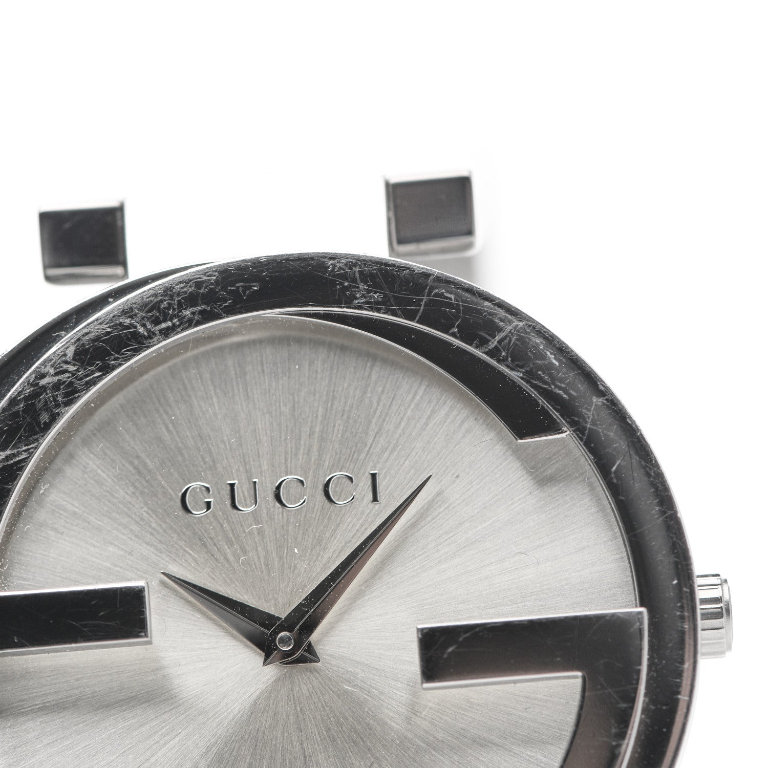 Gucci Stainless Steel 37mm Interlocking G Quartz Watch 5 of 6