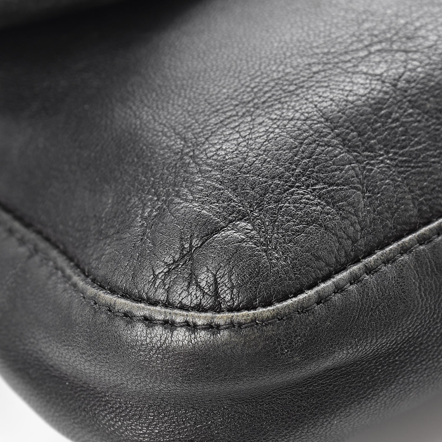 Fendi Calfskin Baguette Black 8 of 20