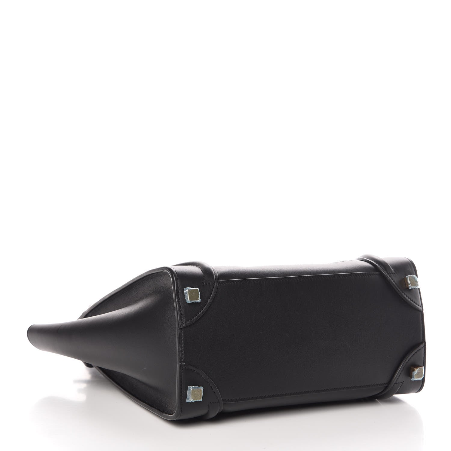 Celine Smooth Calfskin Micro Luggage Black 4 of 14