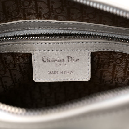 Christian Dior Lambskin Cannage Large Lady Dior White 6 of 12