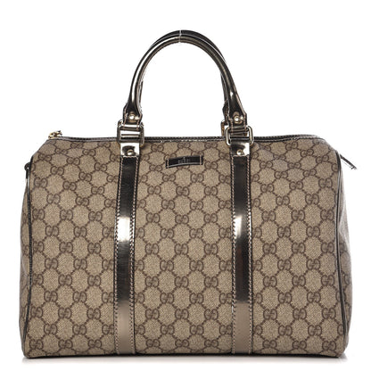 Gucci GG Plus Monogram Medium Joy Boston Pewter 1 of 15