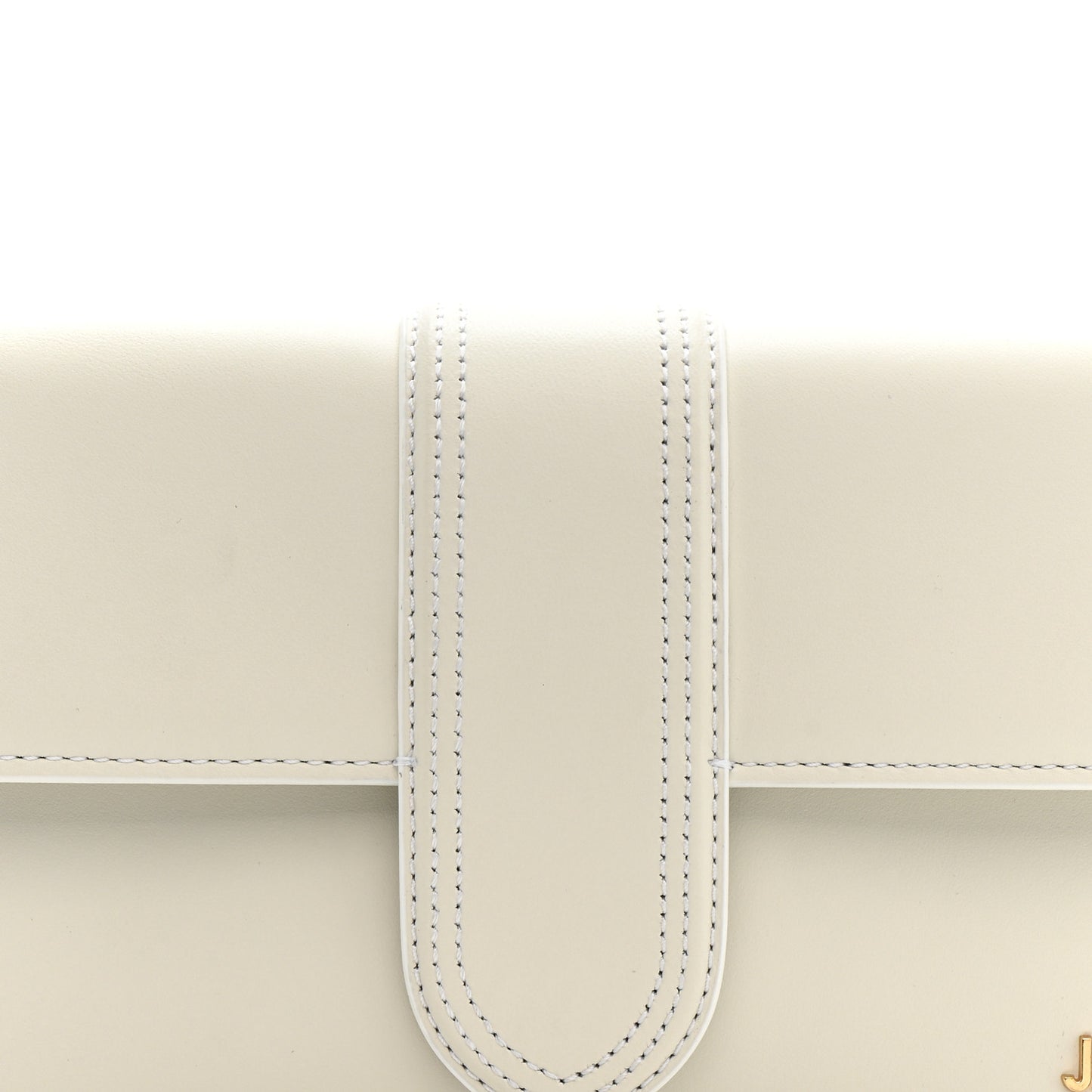 Smooth Calfskin Le Bambino Long White