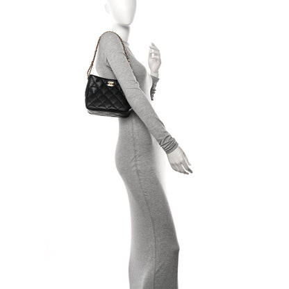 Chanel Caviar Quilted Small Pick Me Up Hobo Black 2 of 10