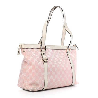 Gucci Monogram Medium Abbey Tote Pink 3 of 9