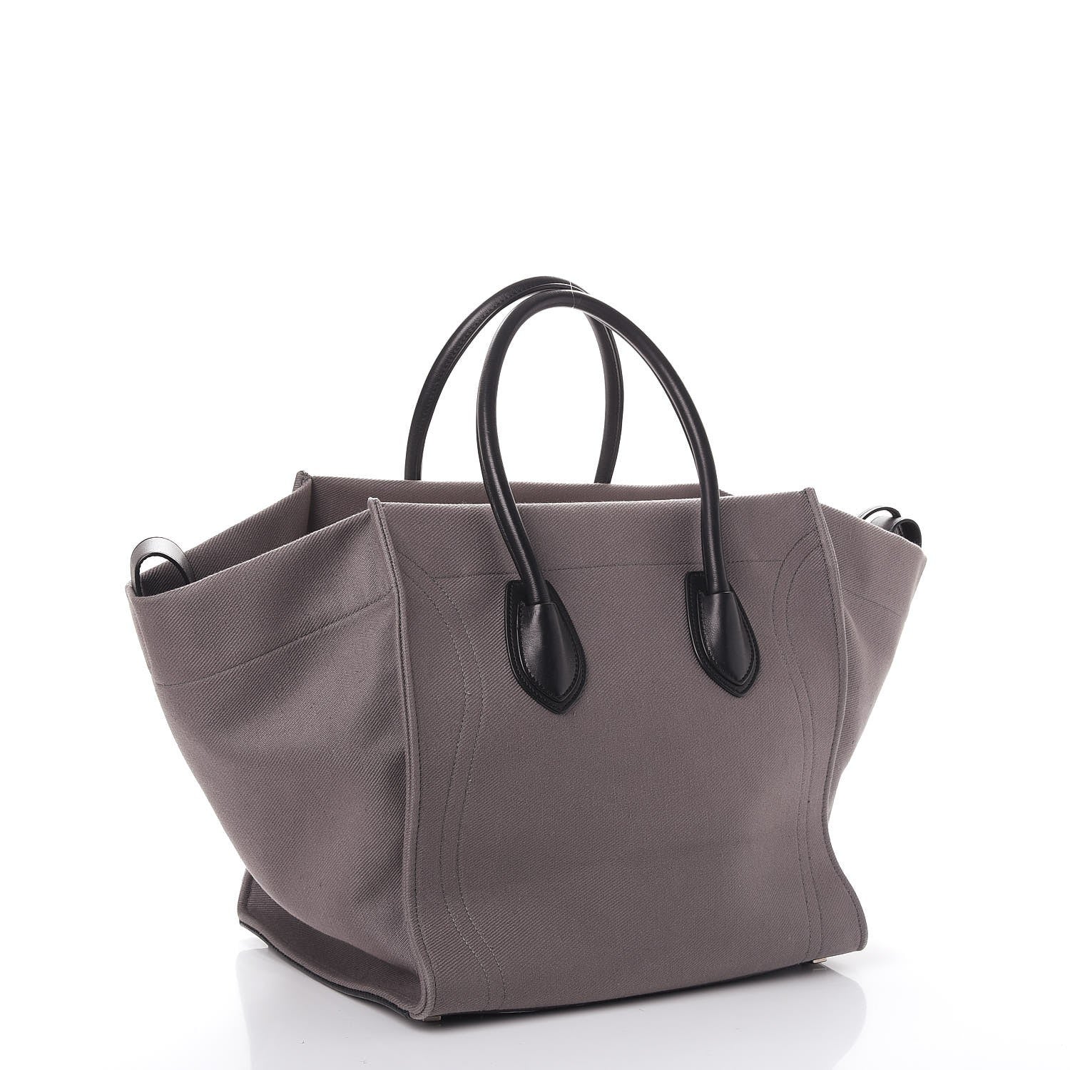 Celine Cotton Canvas Medium Phantom Luggage Grey 3 of 14