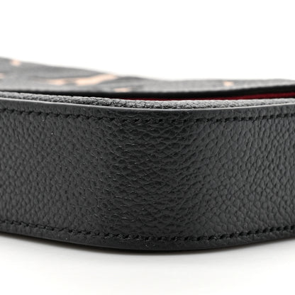 Louis Vuitton Empreinte Monogram Giant Felicie Pochette Black Beige 10 of 12