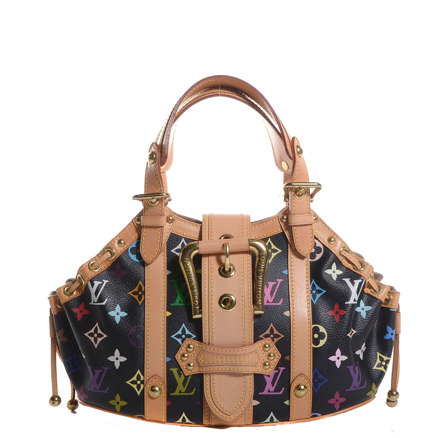 Louis Vuitton Monogram Multicolor Theda GM Black 1 of 7
