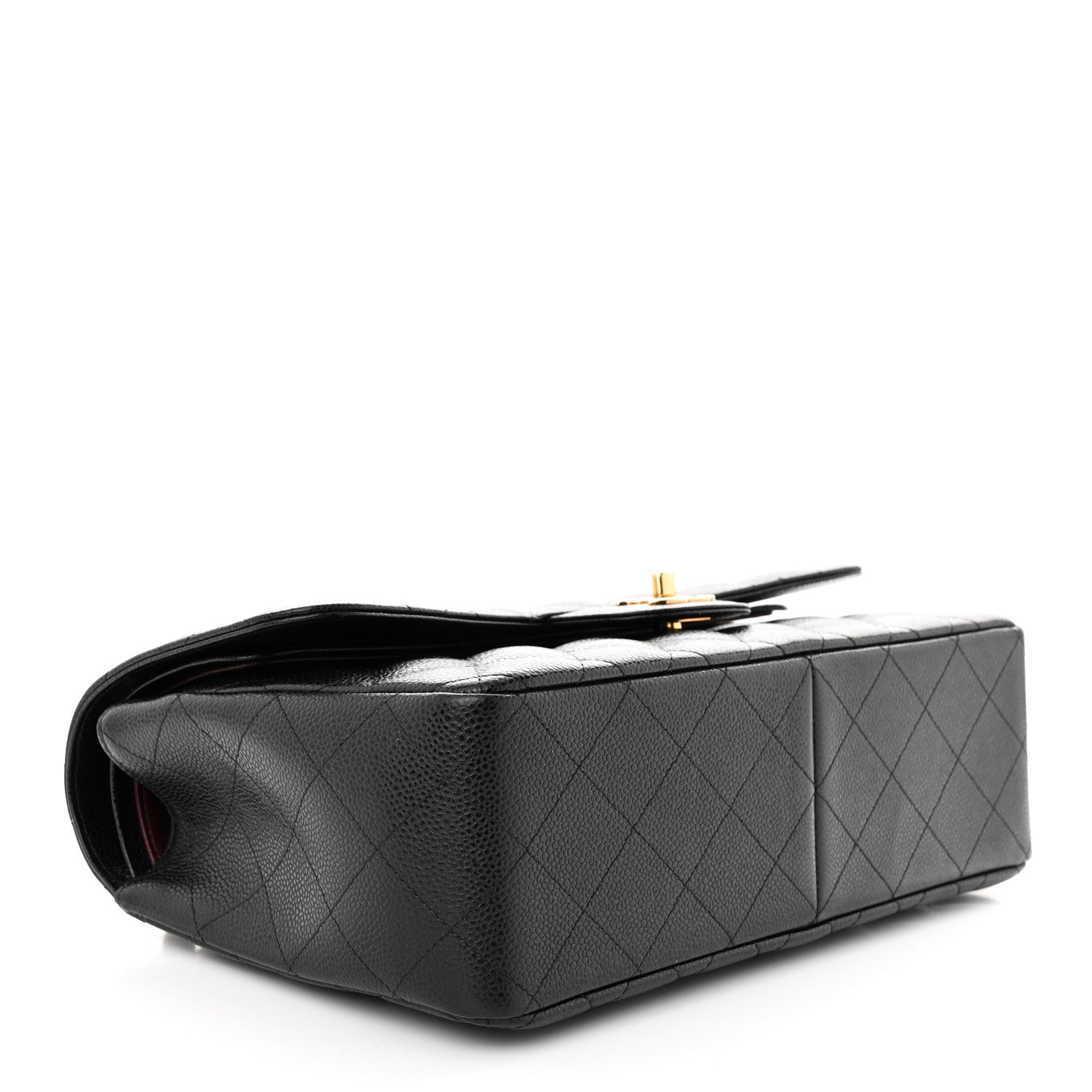 Chanel Caviar Quilted Jumbo Double Flap Black 4 of 11