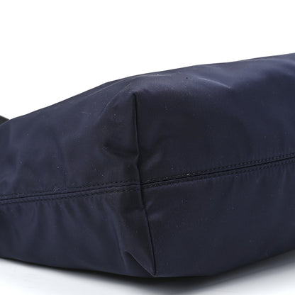 Burberry Nylon Logo Small Ardwell Tote Navy 13 of 15