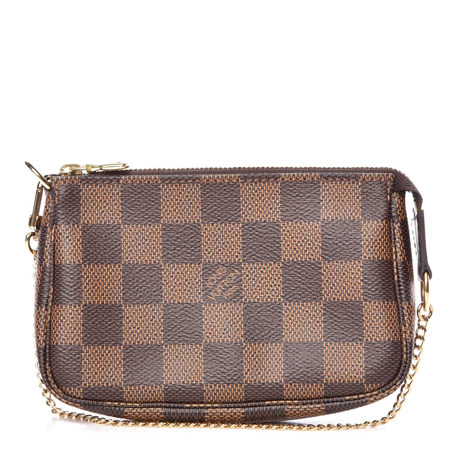 Louis Vuitton Damier Ebene Mini Pochette Accessories 1 of 9