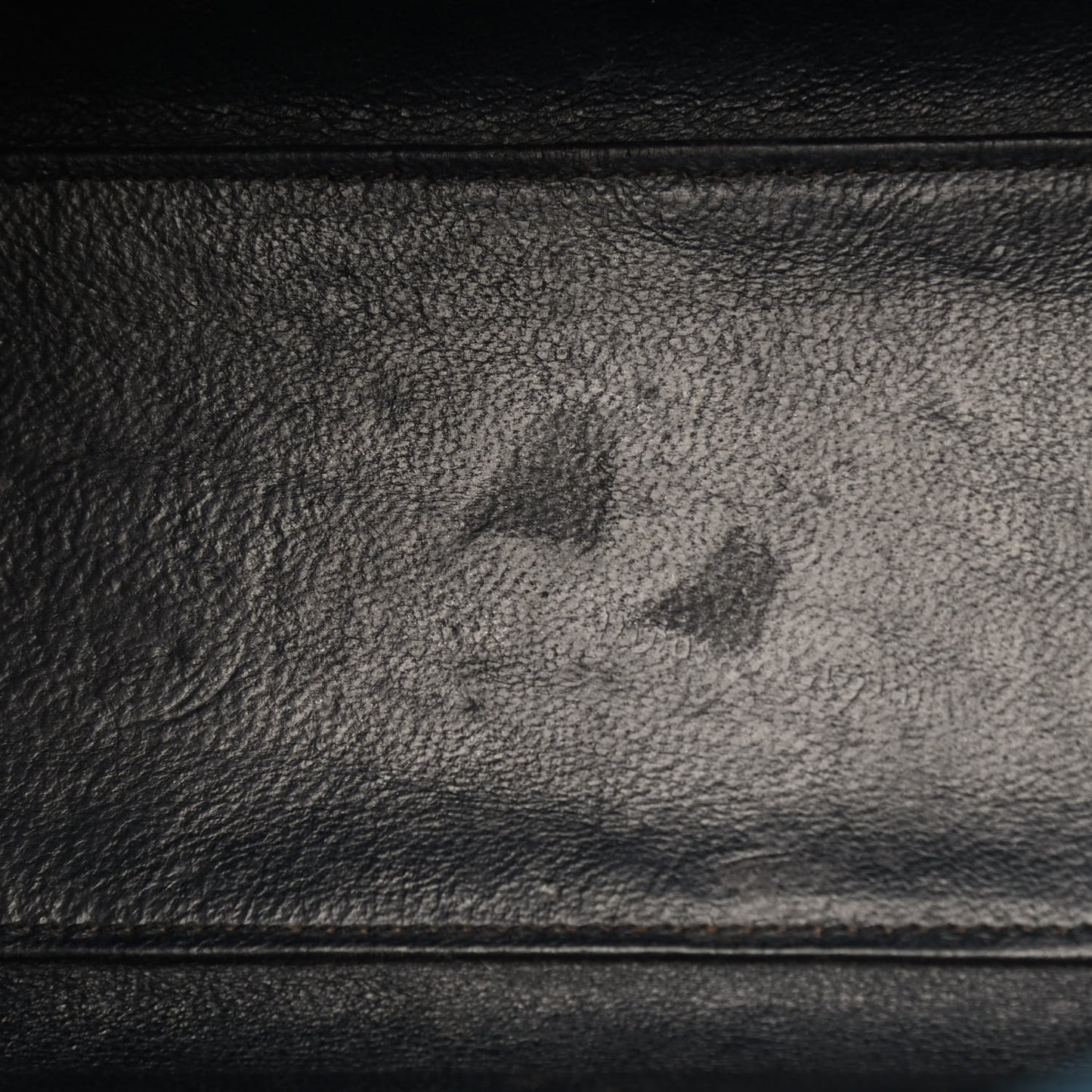Goatskin Nano Luggage Deepsea
