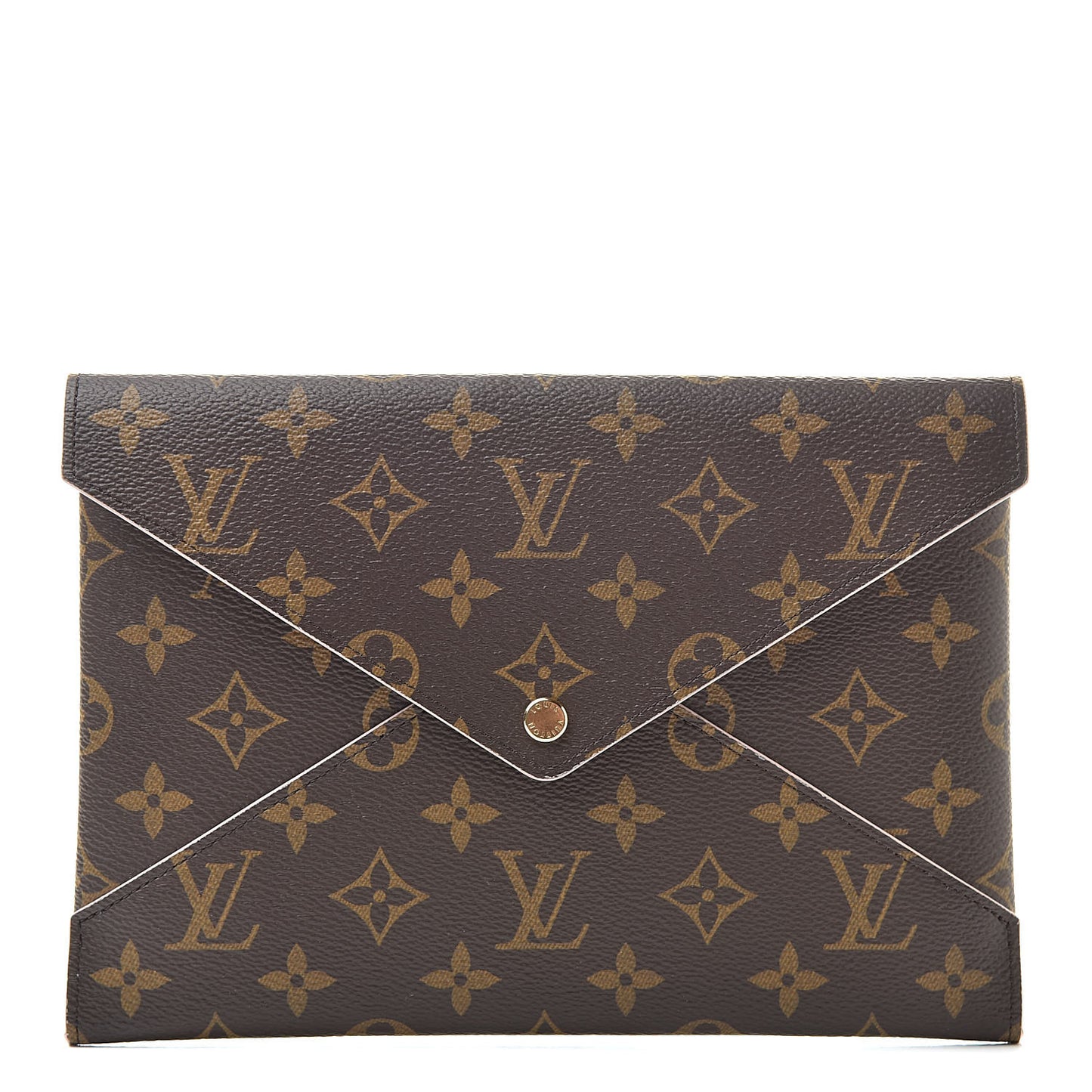 Monogram Large Kirigami Pochette Insert Rose Ballerine