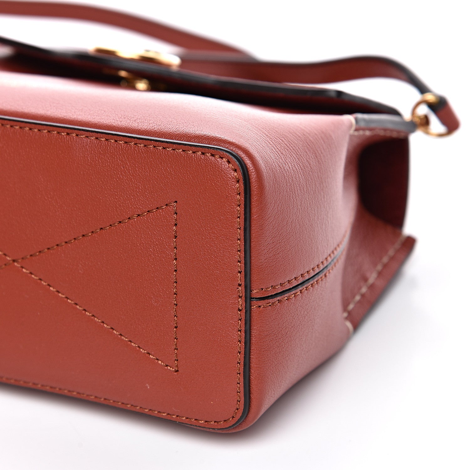 Mulberry Silky Calfskin Micro Seaton Rust 8 of 8