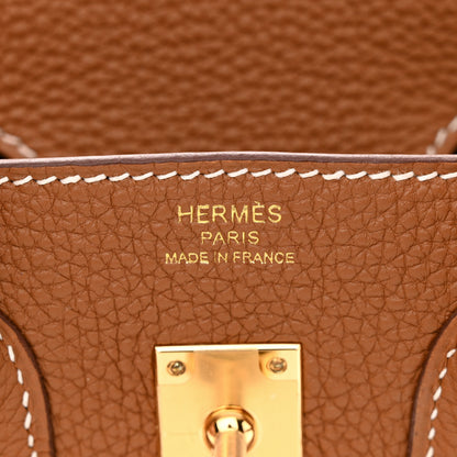 Hermes Togo Birkin 25 Gold 6 of 11