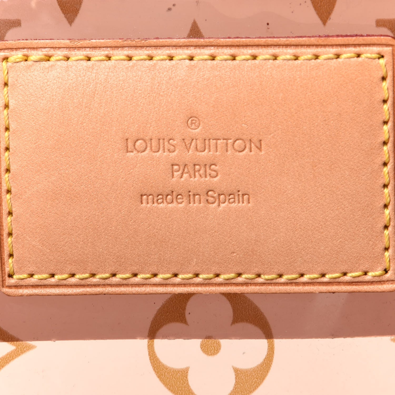 Louis Vuitton Vinyl Cabas Ambre PM 6 of 10