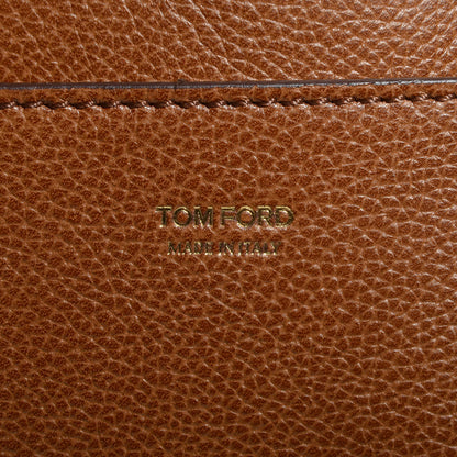 Tom Ford Pebbled Calfskin Large Jennifer Caramel 7 of 8