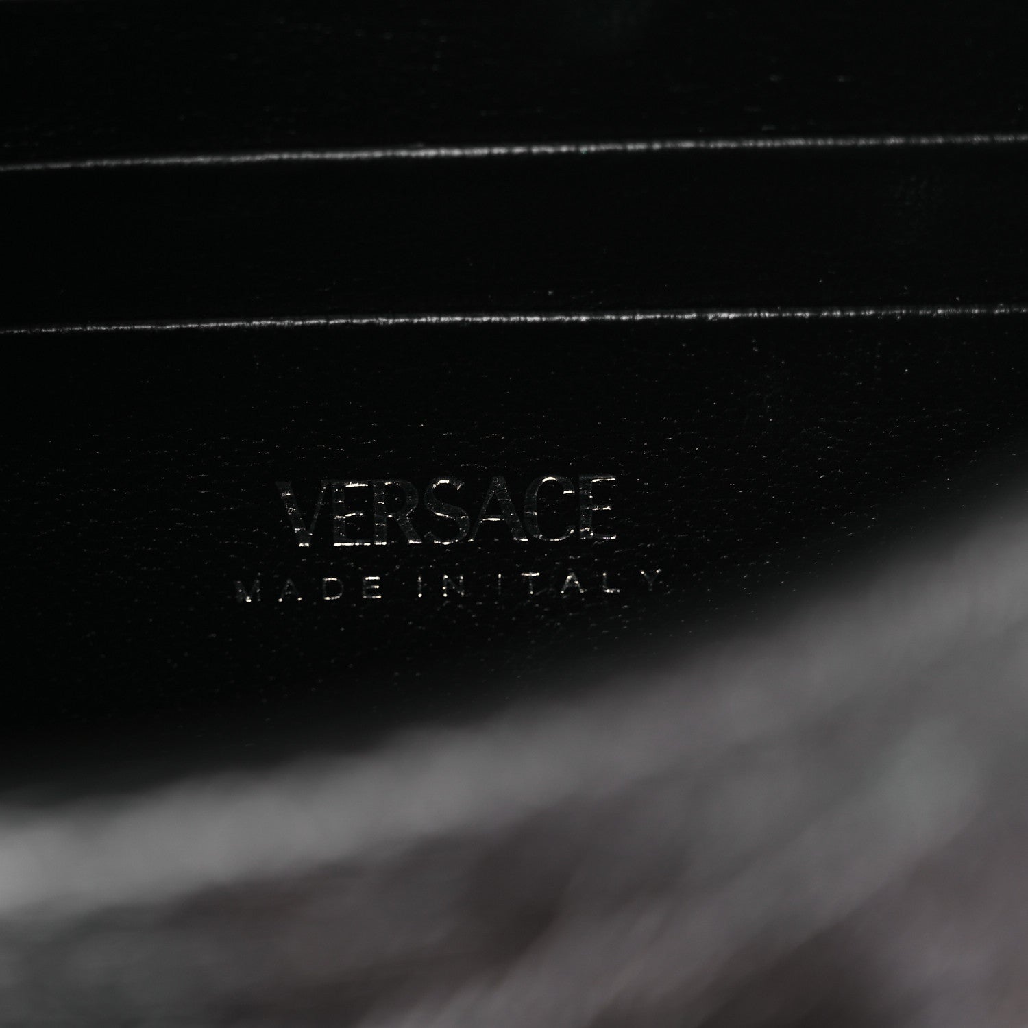 Versace Metallic Crackled Lambskin Mini La Medusa Silver 6 of 10