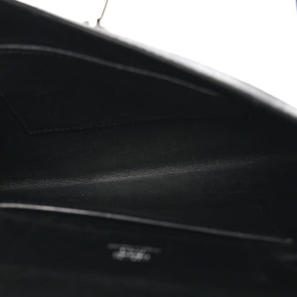 Hermes Crinoline Kelly Crutch Clutch Black 5 of 9
