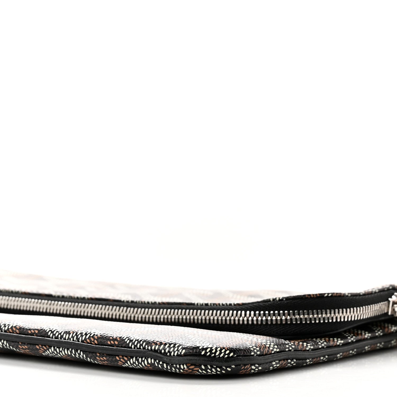 Goyard Goyardine Sainte Marie Soft Clutch Black 11 of 15