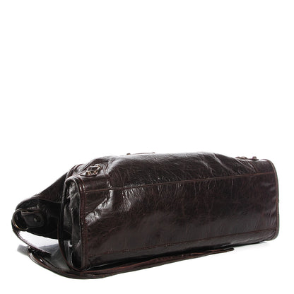 Balenciaga Chevre Classic Hardware City Chocolate 4 of 15