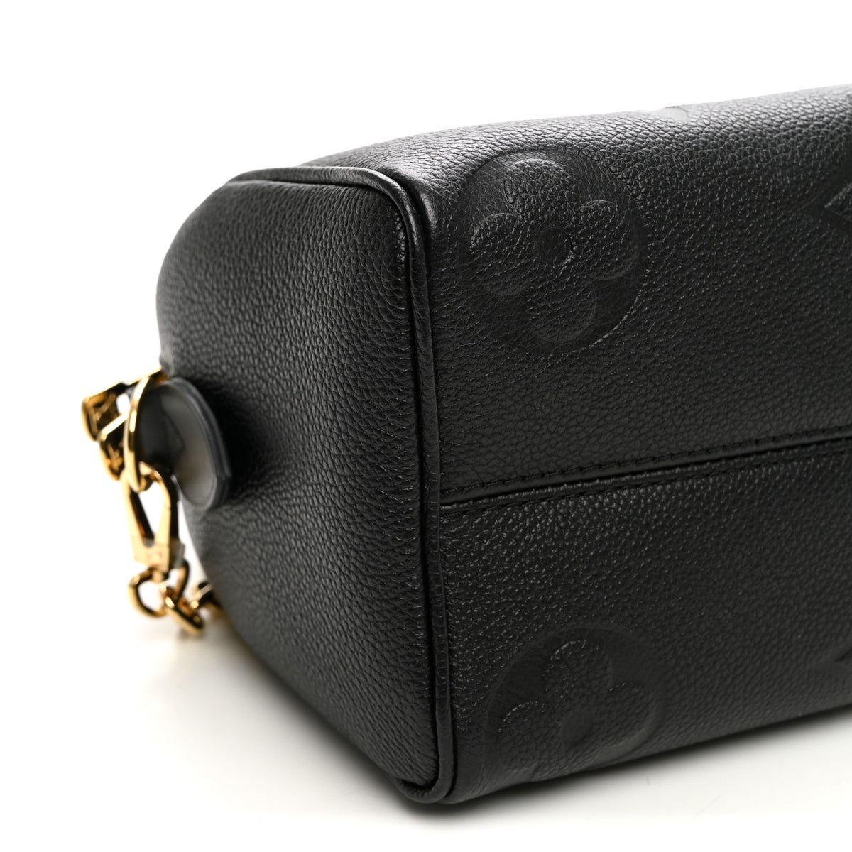 Louis Vuitton Empreinte Monogram Giant Speedy Bandouliere 20 Black 8 of 9
