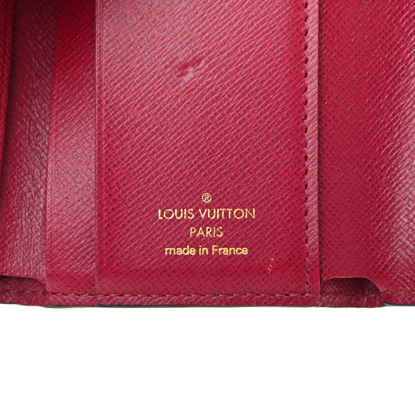 Monogram Zoe Wallet Fuchsia