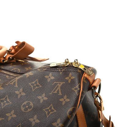 Louis Vuitton Monogram Keepall Bandouliere 55 10 of 14
