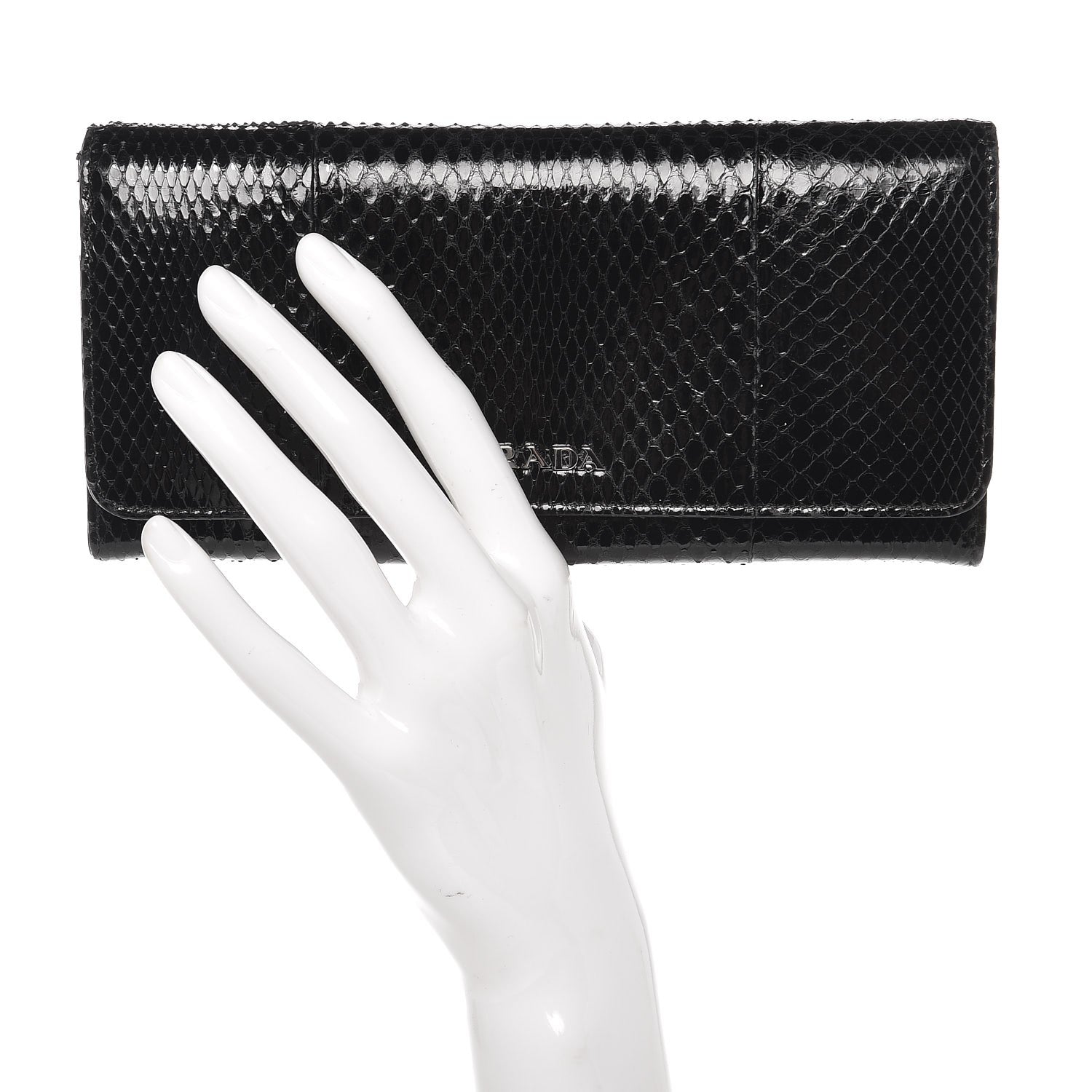 Prada Ayers Continental Flap Wallet Nero Black 2 of 9