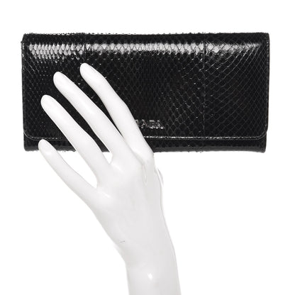 Prada Ayers Continental Flap Wallet Nero Black 2 of 9