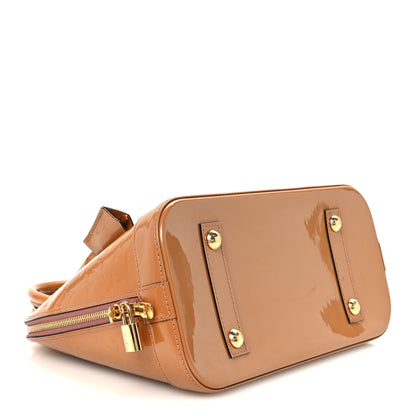 Louis Vuitton Vernis Alma PM Rose Velours 4 of 11