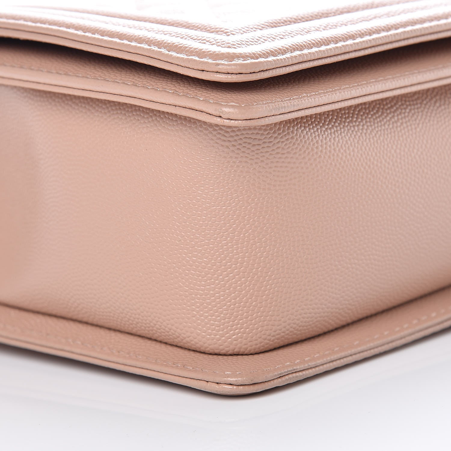 Chanel Caviar Quilted New Medium Boy Flap Beige 10 of 13