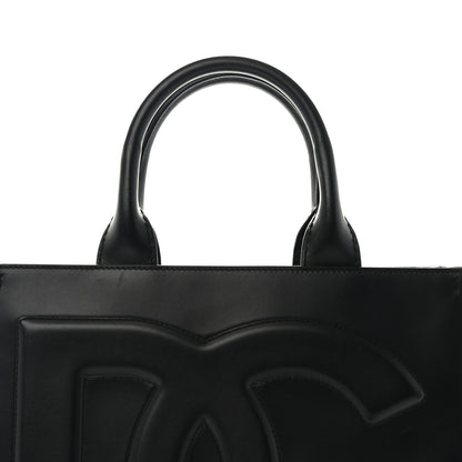 Dolce & Gabbana Calfskin Small DG Daily Shopper Tote Black 7 of 12