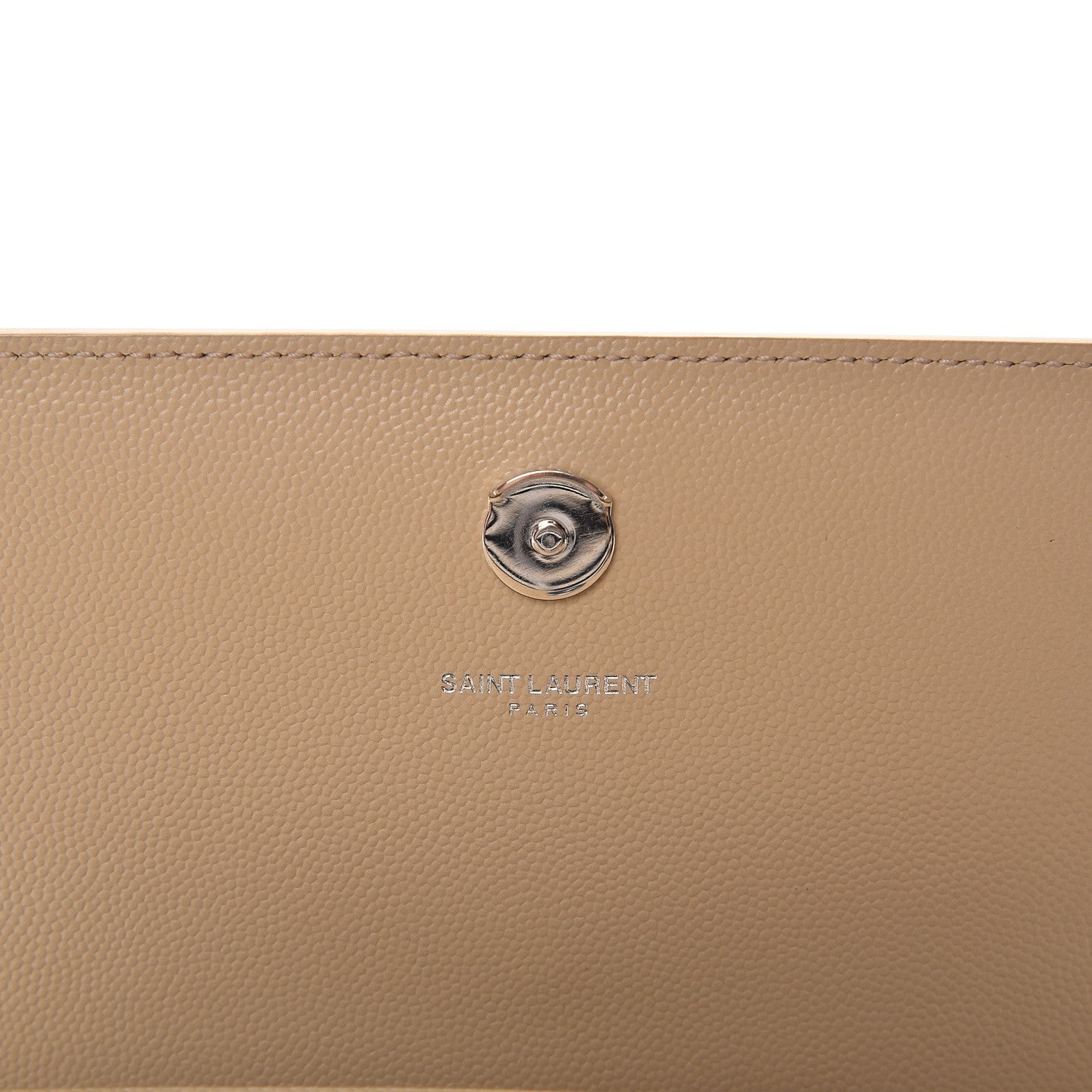 Saint Laurent Grain De Poudre Small Monogram Kate Satchel Nude Powder 7 of 7