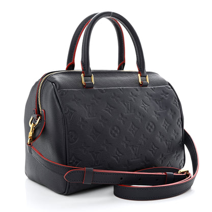 Louis Vuitton Empreinte Speedy Bandouliere 25 NM Marine Rouge 3 of 11