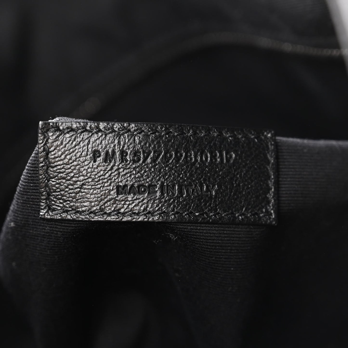 Crinkled Calfskin Matelasse Monogram Niki Shoulder Bag Black