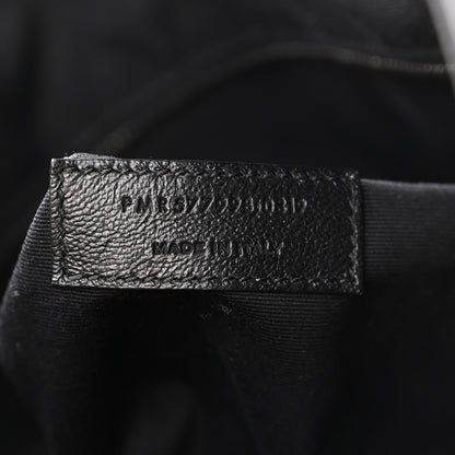 Saint Laurent Crinkled Calfskin Matelasse Monogram Niki Shoulder Bag Black 7 of 10