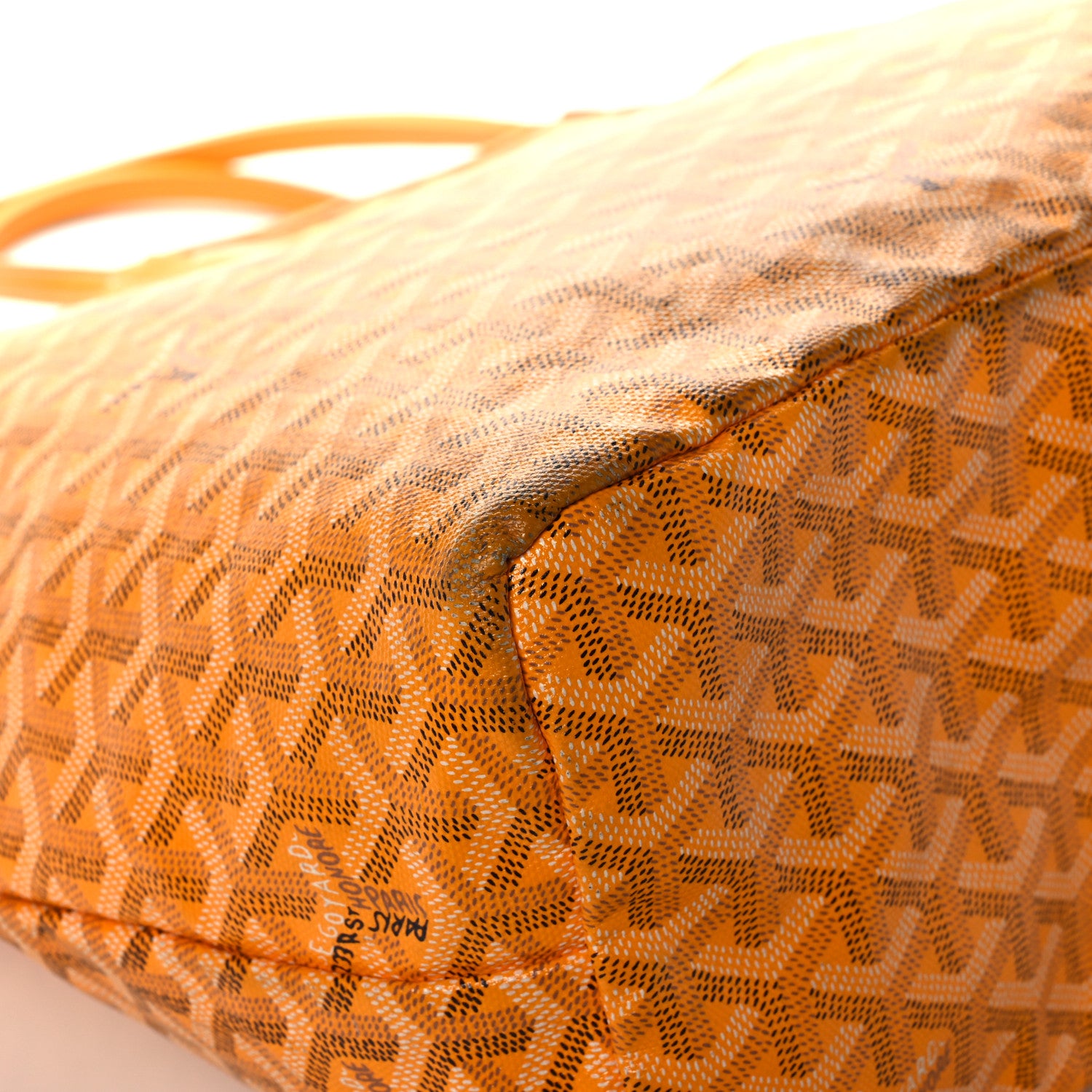 Goyard Goyardine Saint Louis PM Yellow 9 of 14