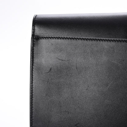 Gucci Calfskin Maxi Sylvie Clutch Black 12 of 12